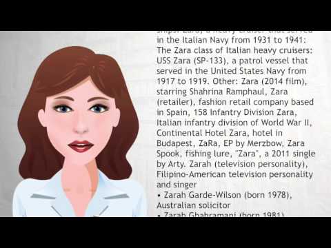 Zara - Wiki Videos