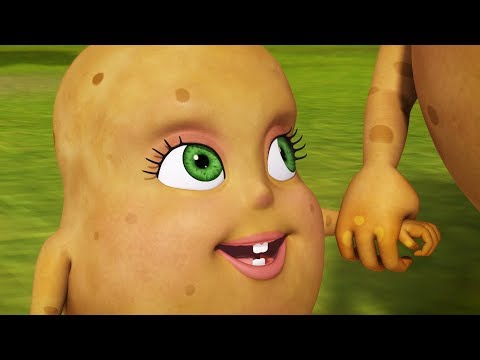 Aloo Kachaloo Sadak Kaise Paar Karta Hai | Hindi Rhymes for Children | Infobells