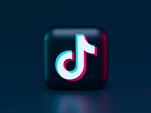 TikTok 3d Icon Concept