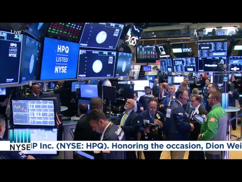 HP Inc. Rings the NYSE Opening Bell