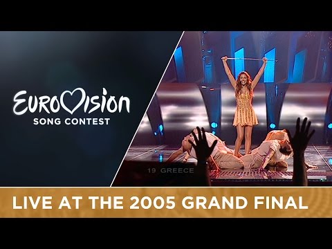 Helena Paparizou - My Number One (Greece) Live - Eurovision Song Contest 2005