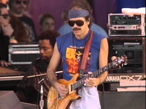 Santana - Full Moon - 11/26/1989 - Watsonville High School Football Field (Official)