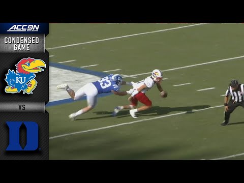 Kansas vs. Duke Condensed Game | 2021 ACC Football