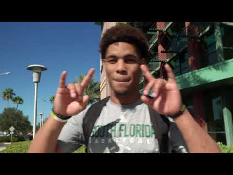 USF Basketball: Run With Us - David Collins Campus Follow || Ep. 02