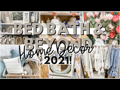 BED BATH & BEYOND HOME DECOR 2021 SHOP WITH ME | STORE WALKTHROUGH AND MARKED DOWN ITEMS