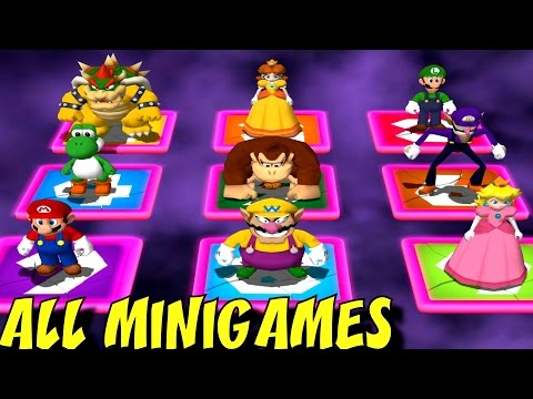 Mario Party 4 - All Minigames