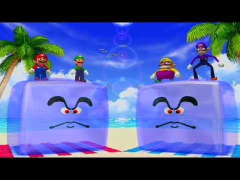 Mario Party 4 - All 2 Vs 2 Minigames