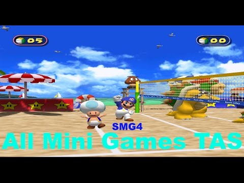 Mario Party 4 - All Mini Games [TAS]