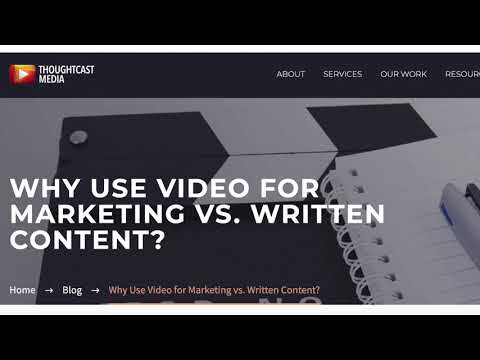 Case Study Using Video On Your Blog