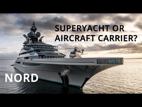 NORD | New SUPERYACHT with its own HELICOPTER!!