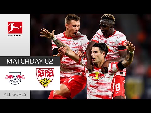 Szoboszlai Shines with a Brace! | RB Leipzig - VfB Stuttgart 4-0 | All Goals | Matchday 2 – 2021/22