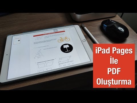 iPad Pages Kullanımı | Fotoğraf Tablo Denklem Ekle