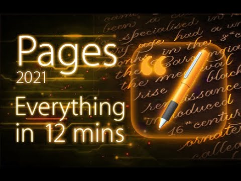 Pages - Tutorial for Beginners in 12 MINUTES!  [ Updated January 2021 ]