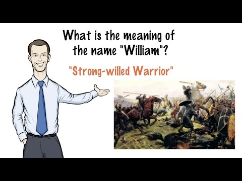 What does William mean?