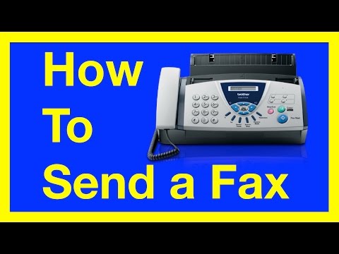 How to Send a Fax from a Fax Machine : How to Fax