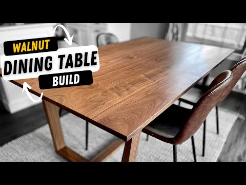 Building a Dining Room Table [PREMIUM WALNUT]