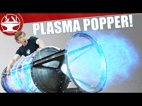 I Made A GIANT Plasma Cannon! (HUGE BLAST!)