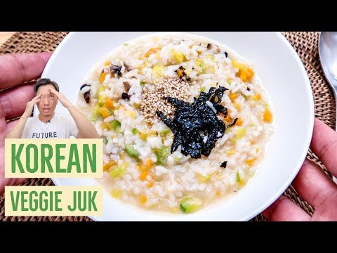 Feeling sick? Eat Korean Vegetable Jook.