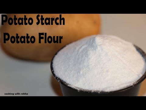 How To Make Potato Starch |Homemade  Potato Flour | Potato Starch Recipe