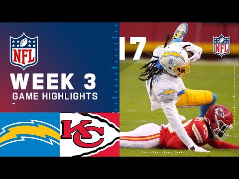 Kansas City Chiefs vs Los Angeles Chargers Highlights HD | NFL Week 3 | September 26, 2021