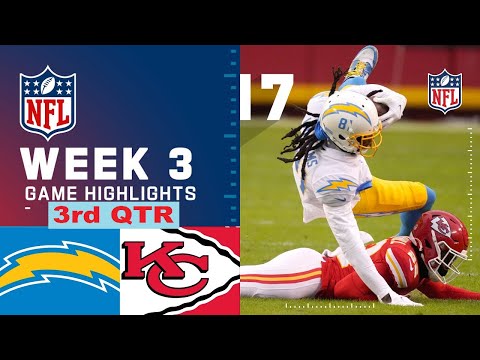 Kansas City Chiefs vs Los Angeles Chargers Highlights 3rd-Qtr | NFL Week 3 | September 26, 2021