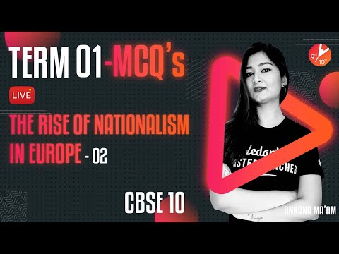 Term 1 MCQ's - The Rise of Nationalism in Europe L-2 | CBSE Class 10 History Chapter 1 | Vedantu SST