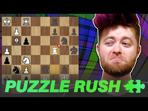 ONLY 46 IN PUZZLE RUSH | GM Aman Hambleton