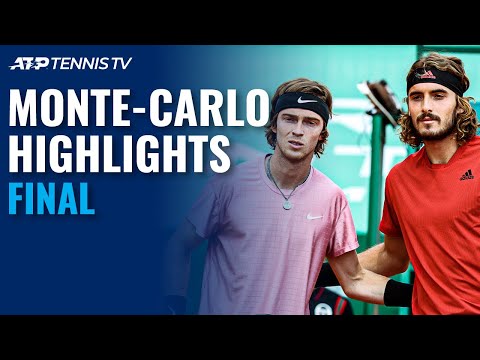 Stefanos Tsitsipas vs Andrey Rublev | Monte Carlo 2021 Final Highlights