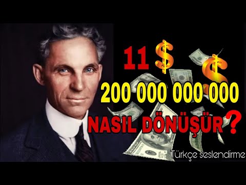 HENRY FORD'DAN 10 ZENGİNLİK KURALI | Zenginlerin Sırları!