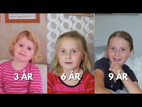 SVARAR MIN 9-ÅRIGA LILLASYSTER LIKADANT SOM NÄR HON VAR 3 & 6 ÅR?