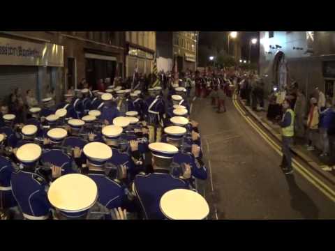 East Belfast PB Passing SOU Shankill Rd @ Lambeg O&B Parade 22/08/15