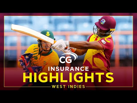 Highlights | West Indies vs South Africa | Lewis & Gayle Star! | 1st CG Insurance T20I 2021