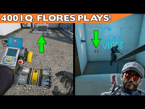 How To Play FLORES The 400 I.Q. Way || Crimson Heist Early Access Gameplay