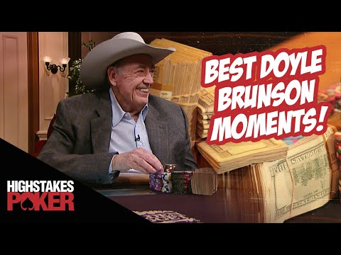 Doyle Brunson Best Poker Hands | High Stakes Poker