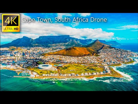 Cape Town, South Africa in 4K UHD Drone Film