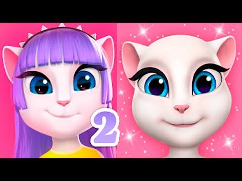 My Talking Angela vs My Talking Angela 2 - Which is Better