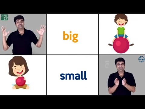 Opposites Words of English || Indian Sign Language || Dikshesh29 || ISL