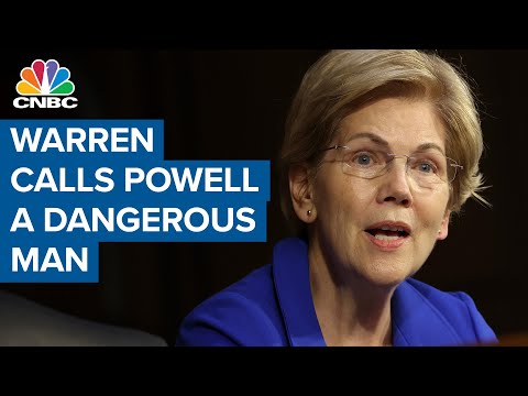 Elizabeth Warren calls Fed Chair Jerome Powell a 'dangerous man,' will oppose renomination