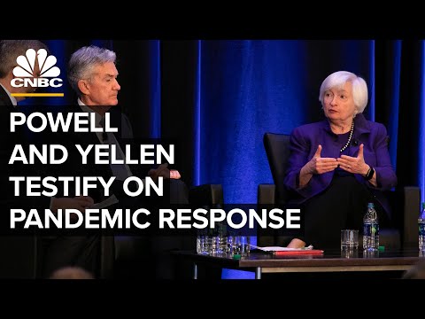 Fed Chair Powell and Treasury Sec. Yellen testify on Covid pandemic response — 9/30/21