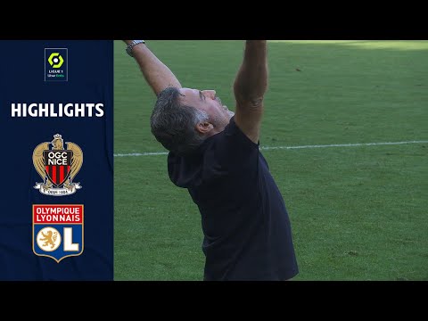 OGC NICE - OLYMPIQUE LYONNAIS (3 - 2) - Highlights - (OGCN - OL) / 2021-2022