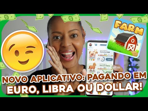 Aplicativo pagando na hora Farm Simulator, mínimo de saque  0.18 a 0.90 cent 🤑