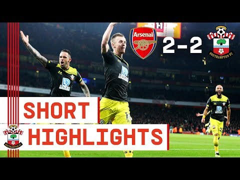 90-SECOND HIGHLIGHTS: Arsenal 2-2 Southampton | Premier League