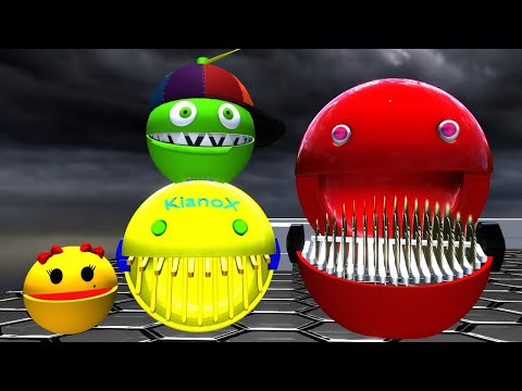 Robot Pacman vs Robot Monster Pacman A new Adventure