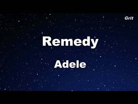 Remedy - Adele Karaoke?No Guide Melody】