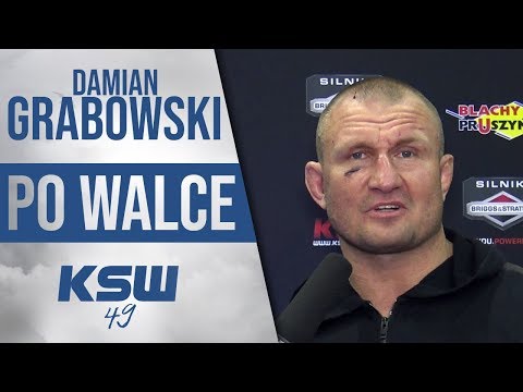 Damian Grabowski chce Pudziana po znokautowaniu Bedorfa na KSW 49