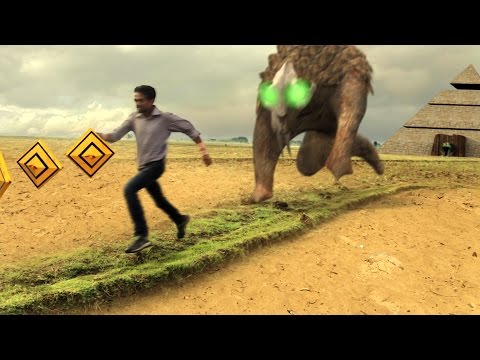 Temple Run Blazing Sands- In Real Life