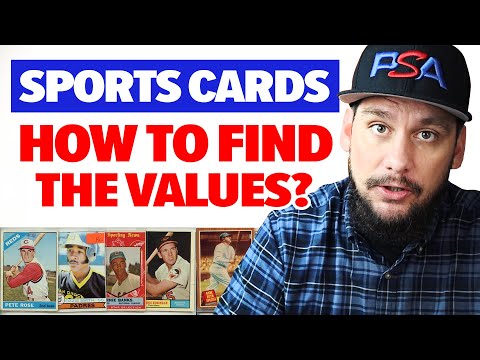 How to find Sports Card Values - Baseball, Football, Basketball & Hockey