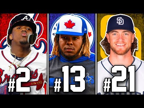 RANKING TOP 25 MLB PLAYERS UNDER 25 (2020)