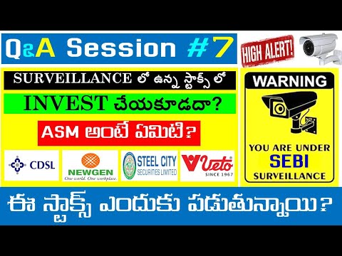 Q&A Session - 7 | What is ASM and GSM in Stock Market?