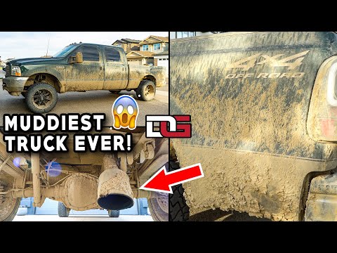 Deep Cleaning the MUDDIEST Truck I've Ever Seen! | INSANELY Muddy Truck Detail | The Detail Geek